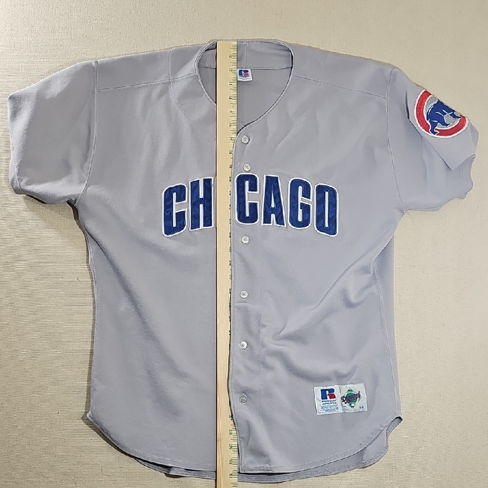 Chicago Cubs Gray Baseball Jersey Size 48 - Picture 6 of 9